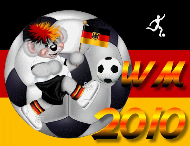 WM 2010 - Fussball - Deutschland for WM - Gästebuch Bilder - Jappy GB Pics WM 2010 - Fussball - Deutschland for WM - GB Bilder