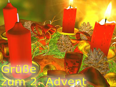 2. Advent GB Pics - Gstebuch Bilder - gruesse-zum-zweiten-advent.jpg