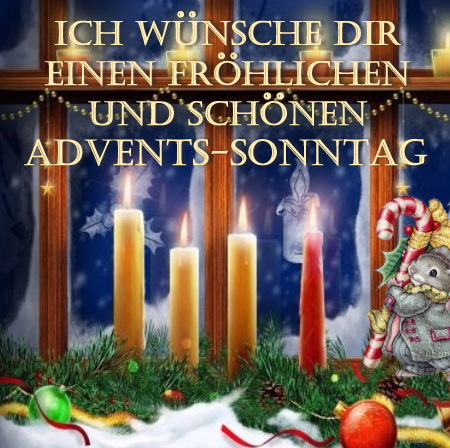 4. Advent GB Pics - Gstebuch Bilder - froehlichen-und-schoenen-adventssonntag.png