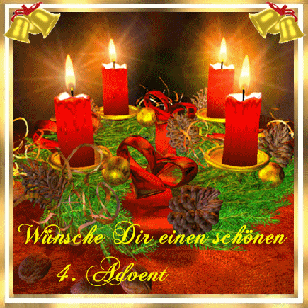 4. Advent GB Pics - Gstebuch Bilder - wuensch-dir-einen-schoenen-4.-advent.gif