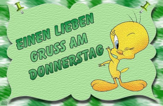 Donnerstag GB Pics - Gstebuch Bilder - 06-loney-toones-tweety-spruch.jpg