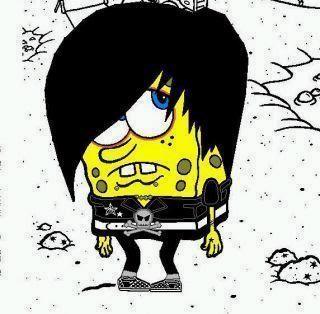 Emo GB Pics - Gstebuch Bilder - Spongebob.jpg