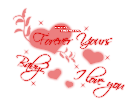 Love GB Pics - Gstebuch Bilder - forever_yours_baby_i_love_you.gif