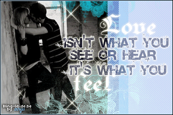Love GB Pics - Gstebuch Bilder - love_isnt_what_you_see_or_hear_its_what_you_feel.gif