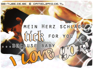 Love GB Pics - Gstebuch Bilder - mein_herz_schlaegt_tick_tack_for_you_because_baby_i_love_you.gif