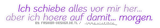 Sayings GB Pics - Gstebuch Bilder - 003-ich-schiebe-alles-vor-mir-her.png