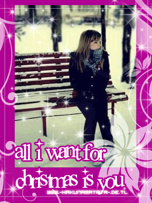 Weihnachten GB Pics - Gstebuch Bilder - all_i_want_for_christmas_is_you.gif