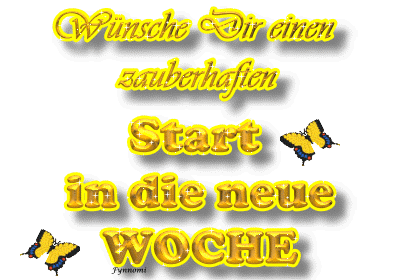 Wochenanfang GB Pics - Gästebuch Bilder - zauberhaften.gif Wochenanfang GB Pics - Gästebuch Bilder - zauberhaften.gif